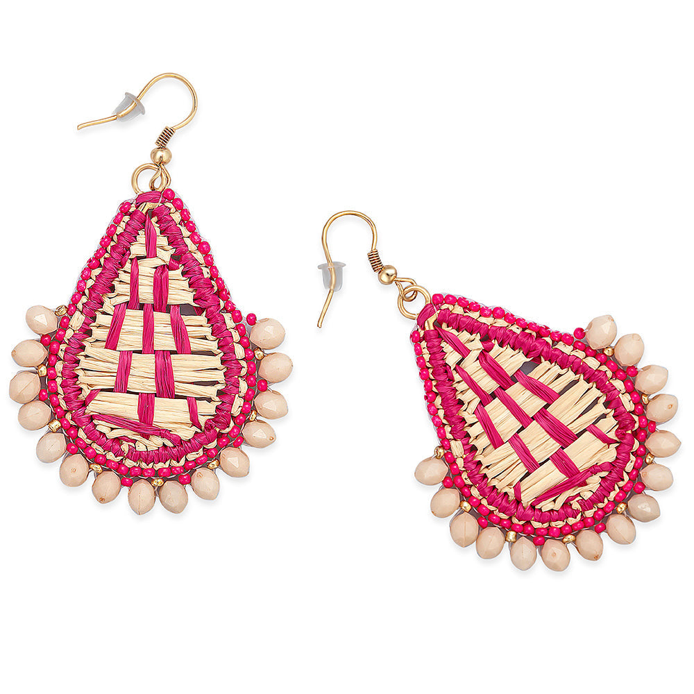 Boucles d'oreilles Puebla Rosa