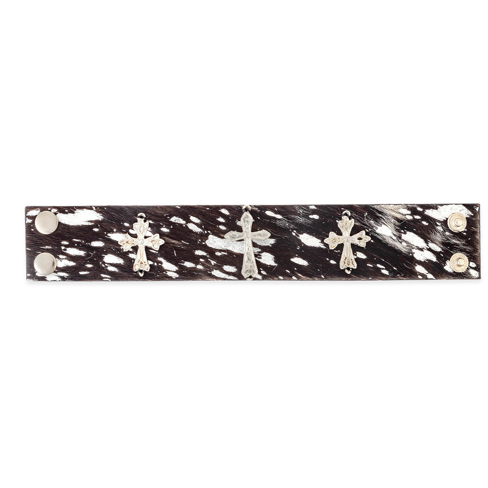 Bracelet-manchette La Cruz Plata