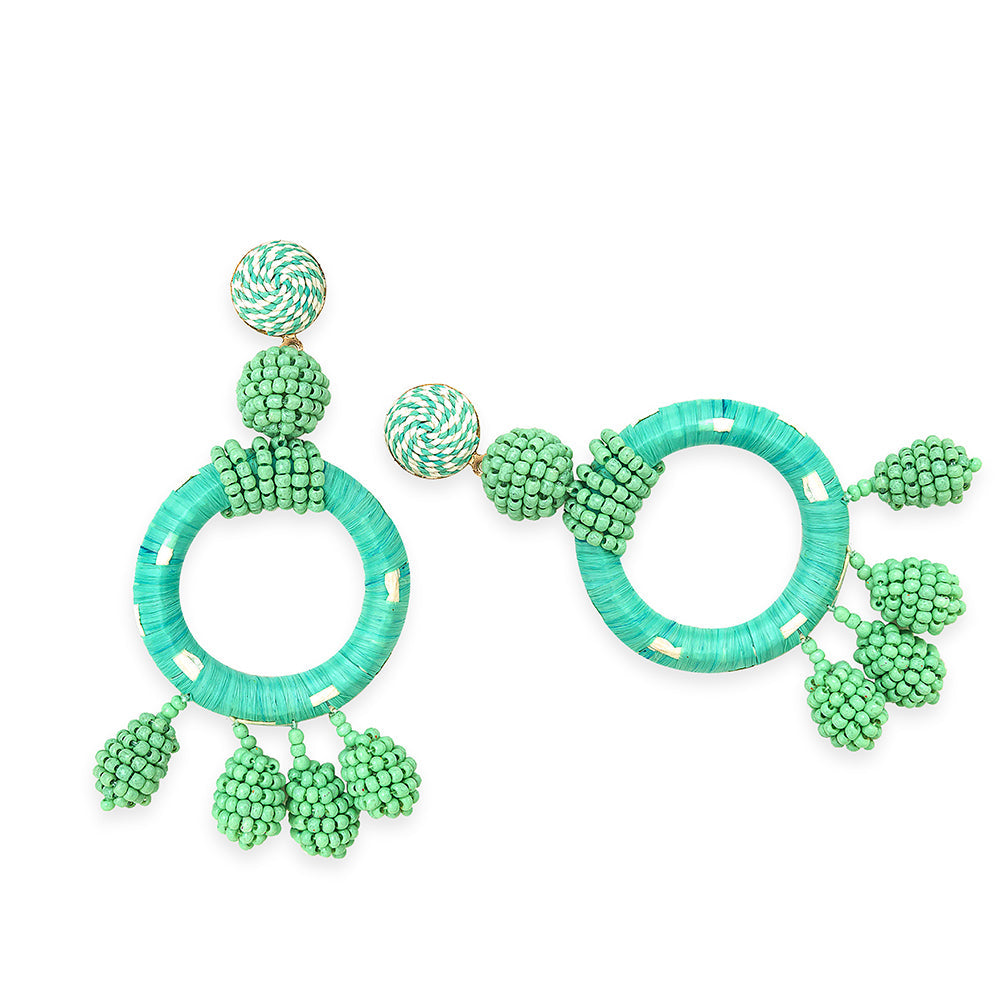 Boucles d'oreilles Green Valley
