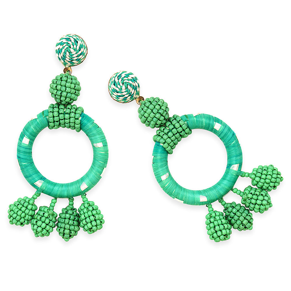 Boucles d'oreilles Green Valley