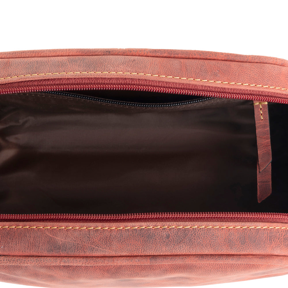 Trousse de Toilette Eagle's Talon, couleur Rouille Fumée
