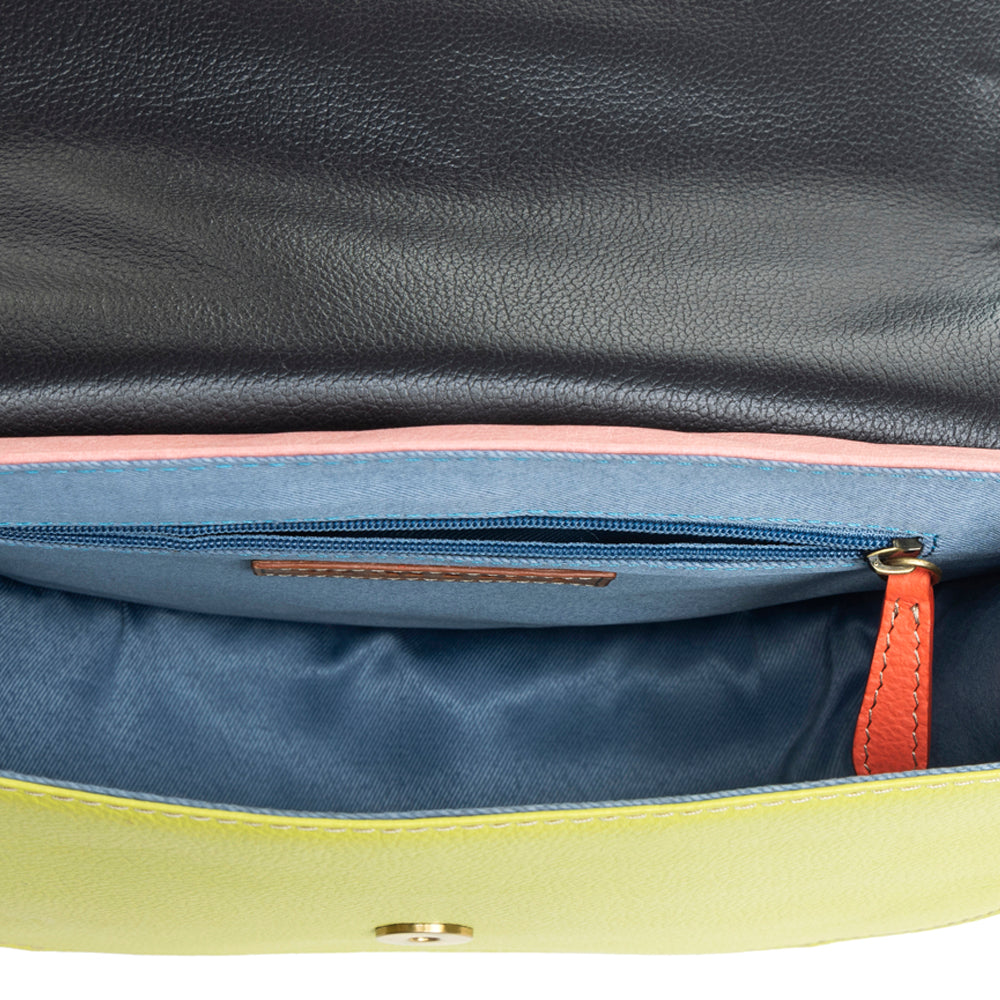 Sac à bandoulière demi-lune Color Point