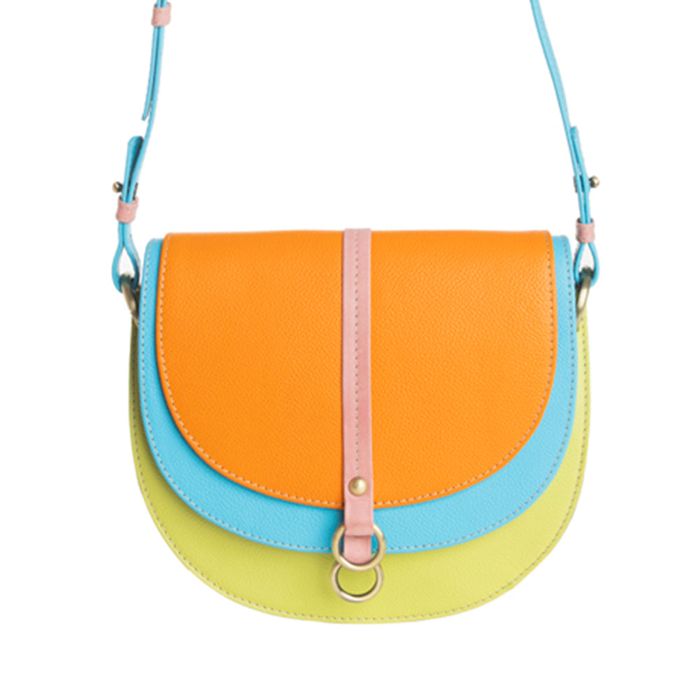 Sac à bandoulière demi-lune Color Point
