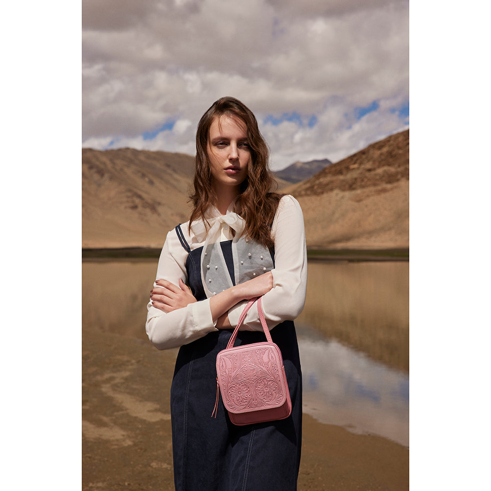 Mini sac bandoulière Prairie Blush