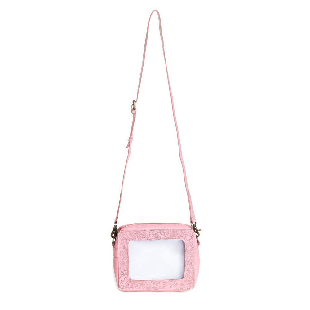 Open Vista Clear Bag in Pink