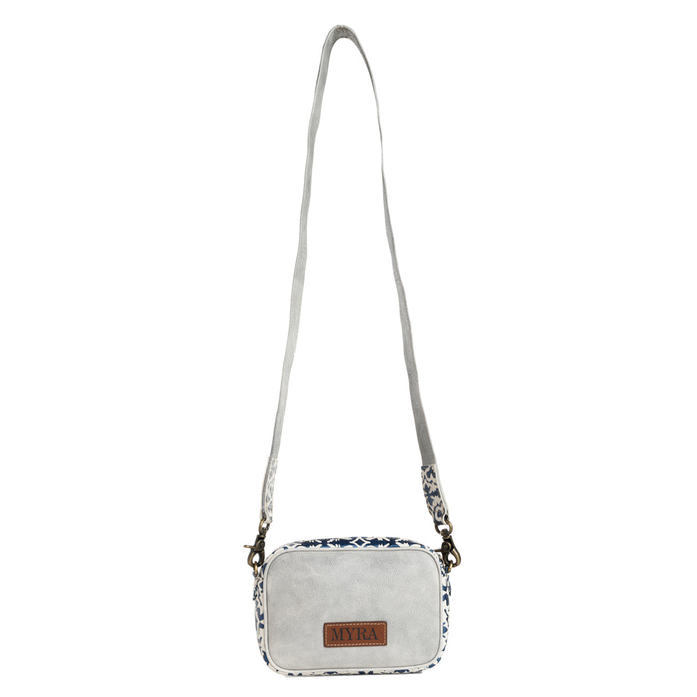 Sac bandoulière Tilla's Mine Trail bleu et gris