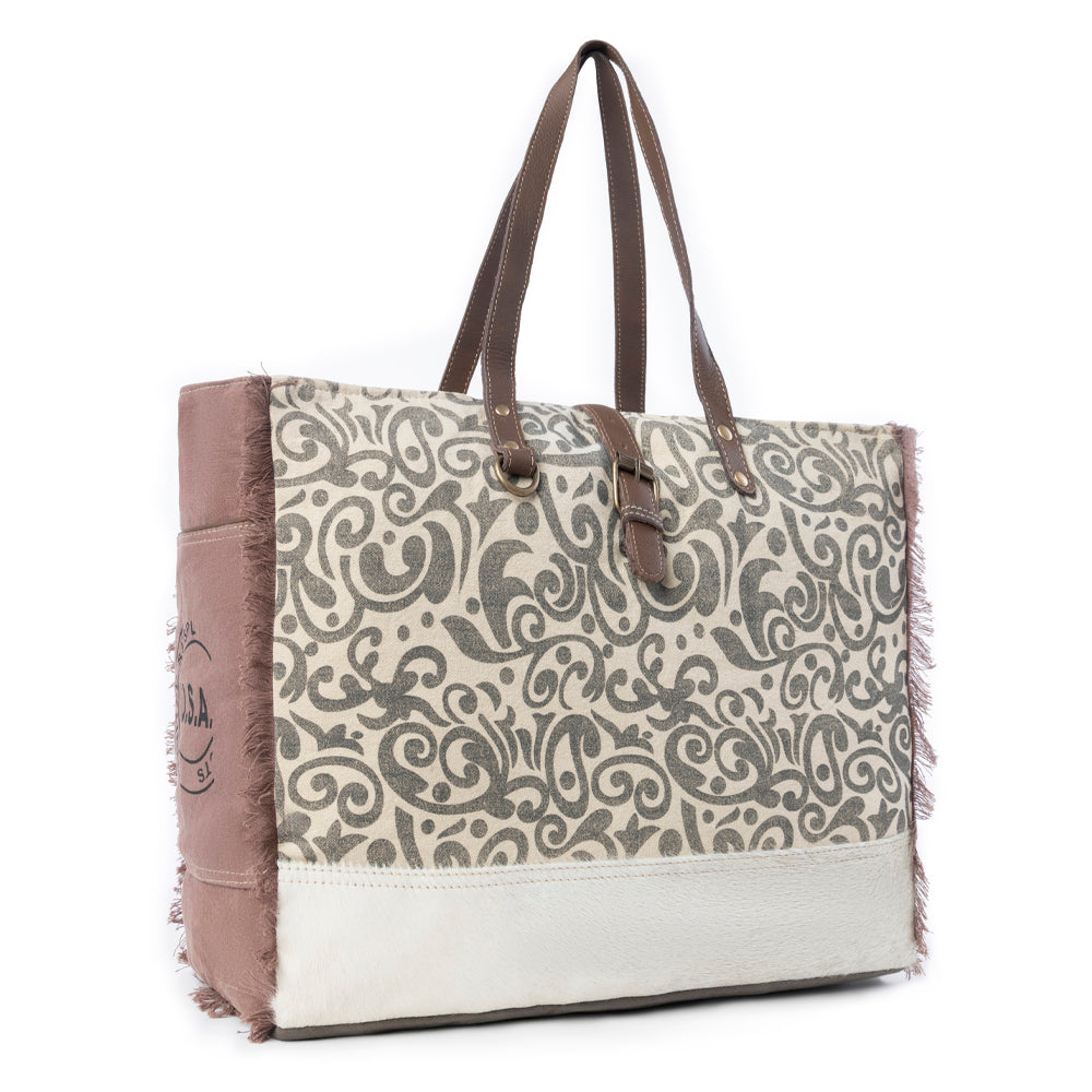 Sac de voyage imprimé floral