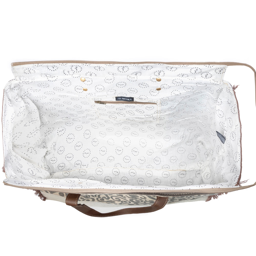 Sac de voyage imprimé floral