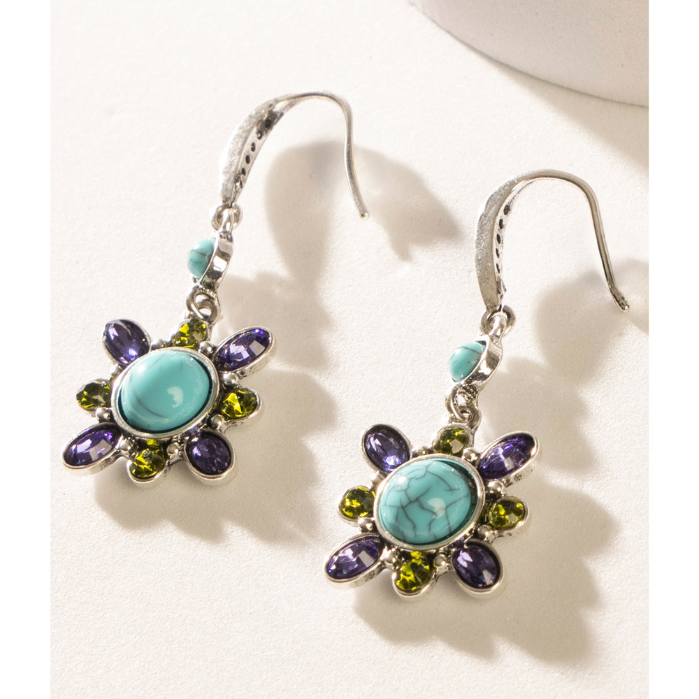 Boucles d'oreilles Calibri Trail bleues