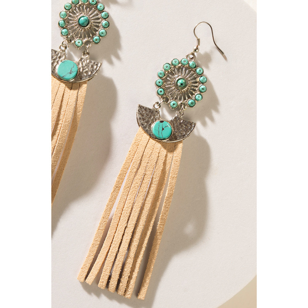 Boucles d'oreilles frangées Grace de Glori11493ana