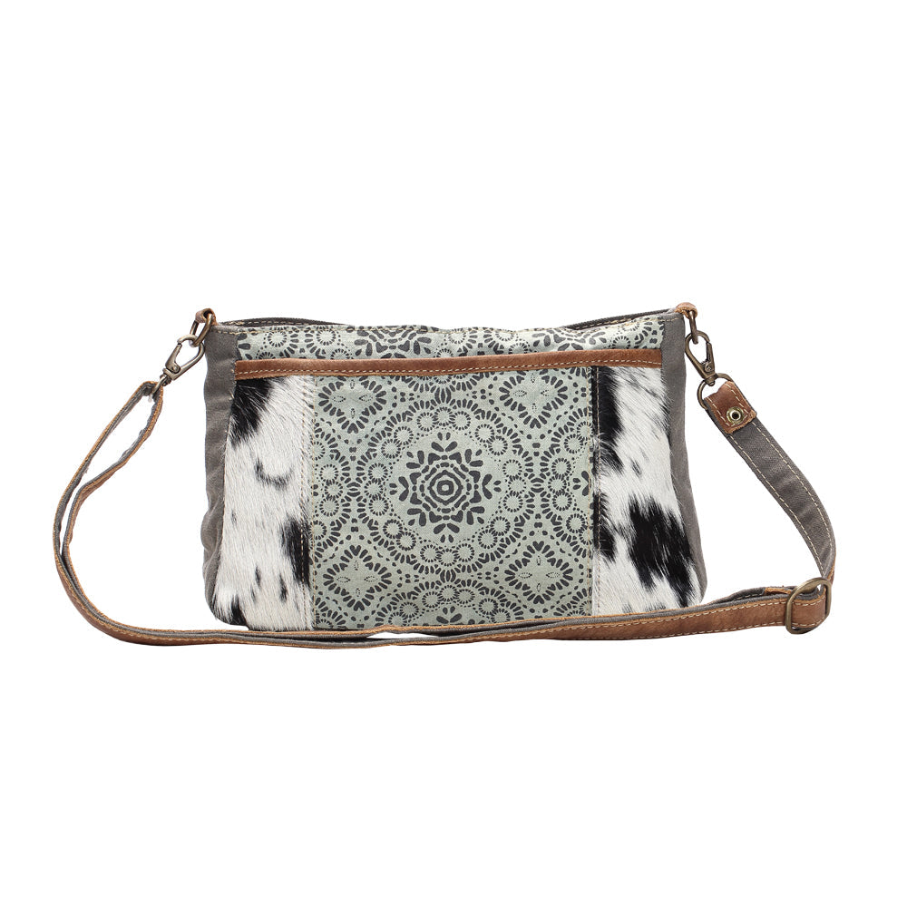 Petit sac à double anse et bandoulière