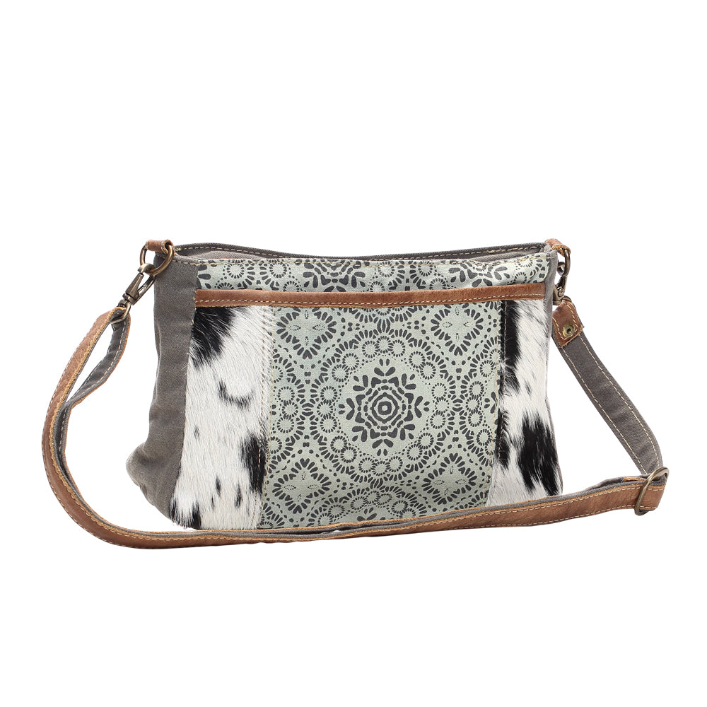 Petit sac à double anse et bandoulière
