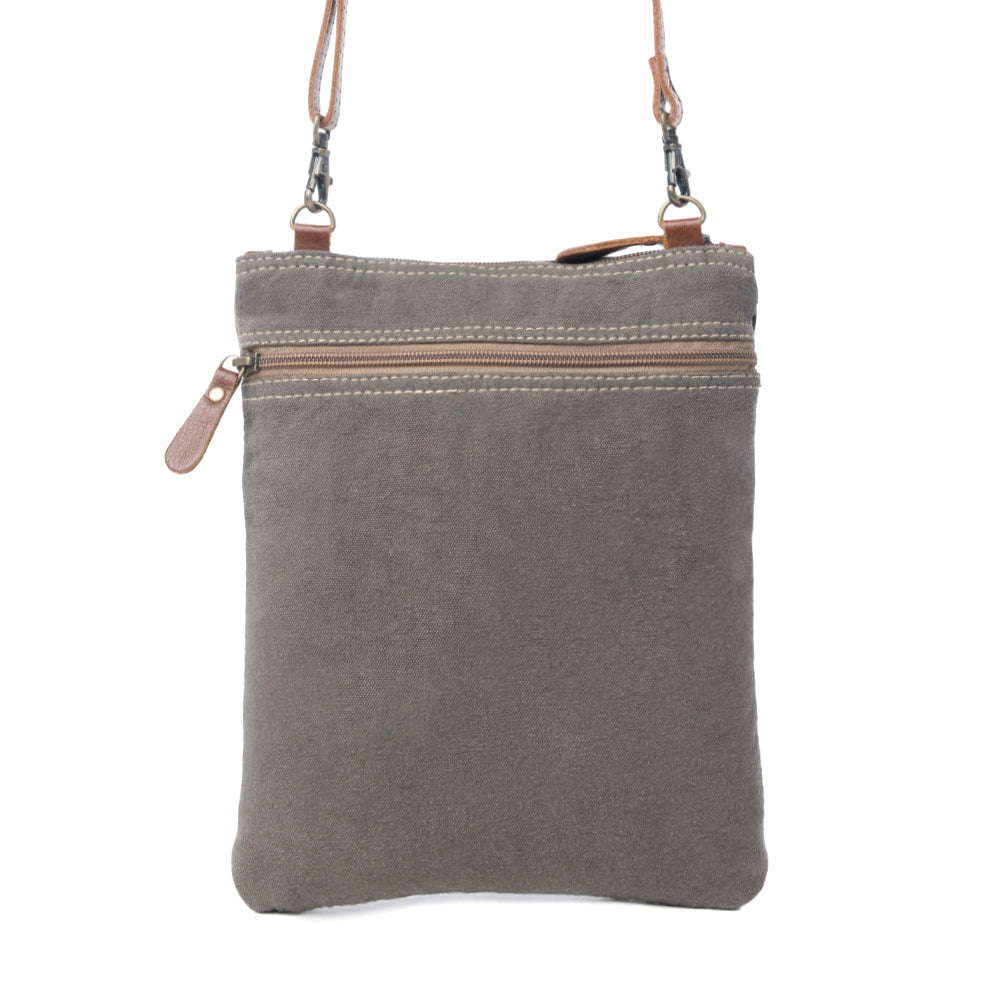Sac bandoulière et pochette imprimé abeille