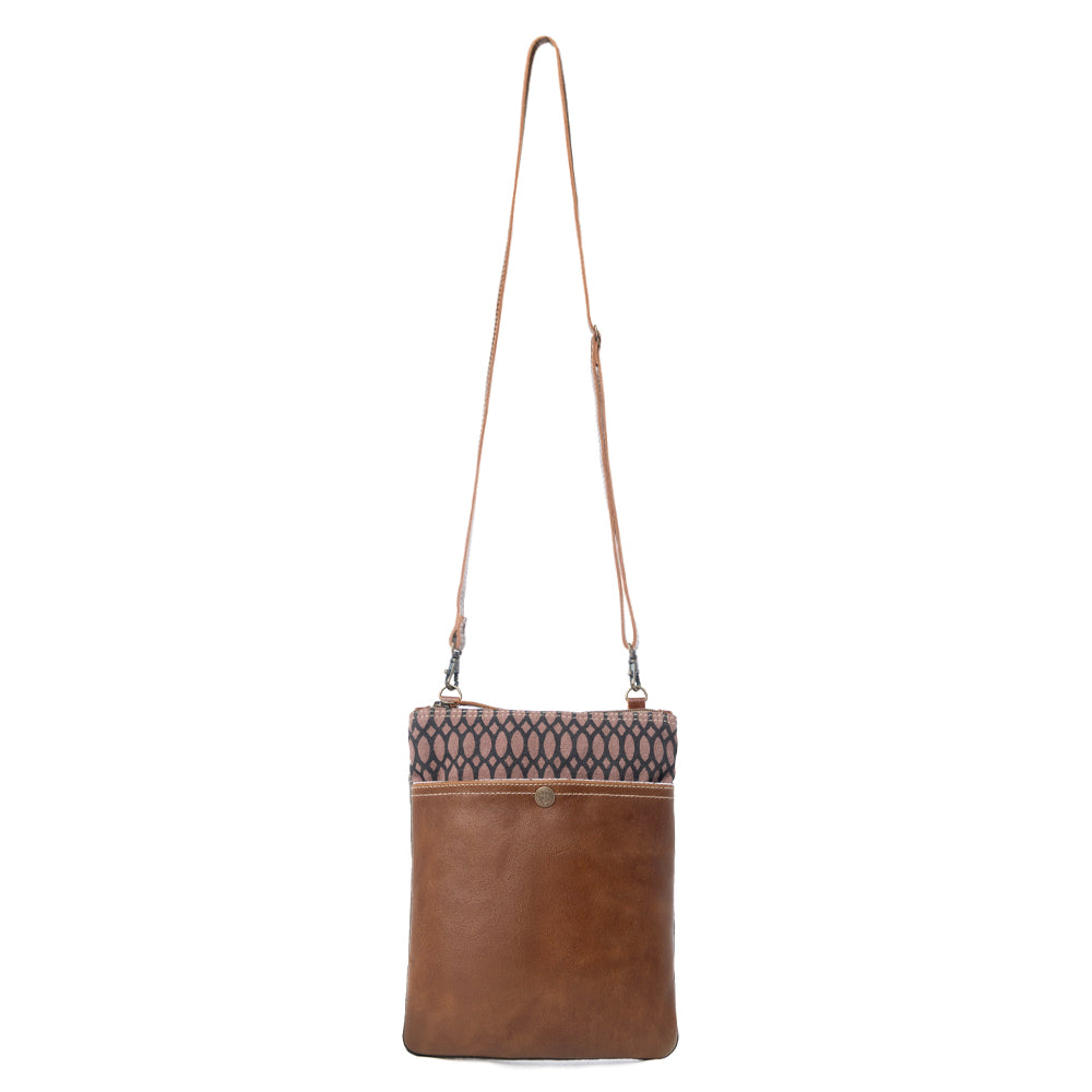Sac bandoulière et pochette imprimé abeille