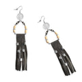 Boucles d'oreilles mystère de minuit, noires