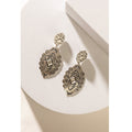 Boucles d'oreilles Anne Antiqua en argent