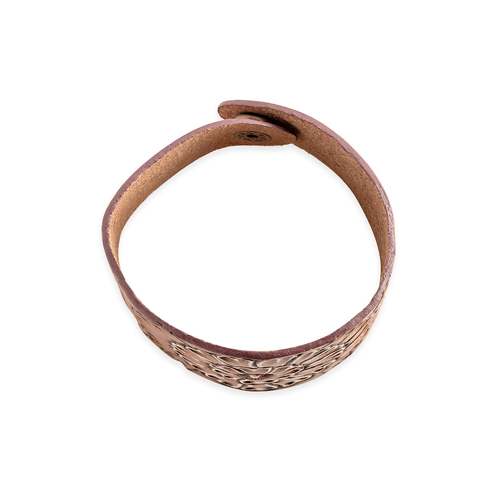 Bracelet jonc Fleur de mon soleil
