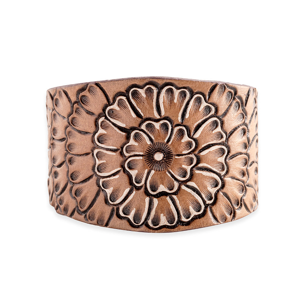 Bracelet jonc Fleur de mon soleil