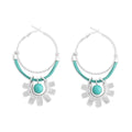 Boucles d'oreilles Sky Radiance bleues