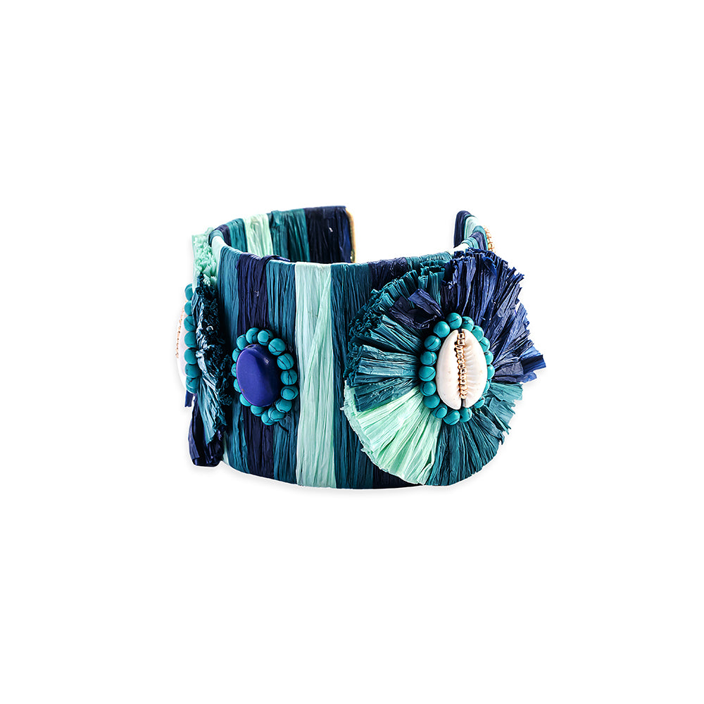 Bracelet jonc ajustable Rivages lointains