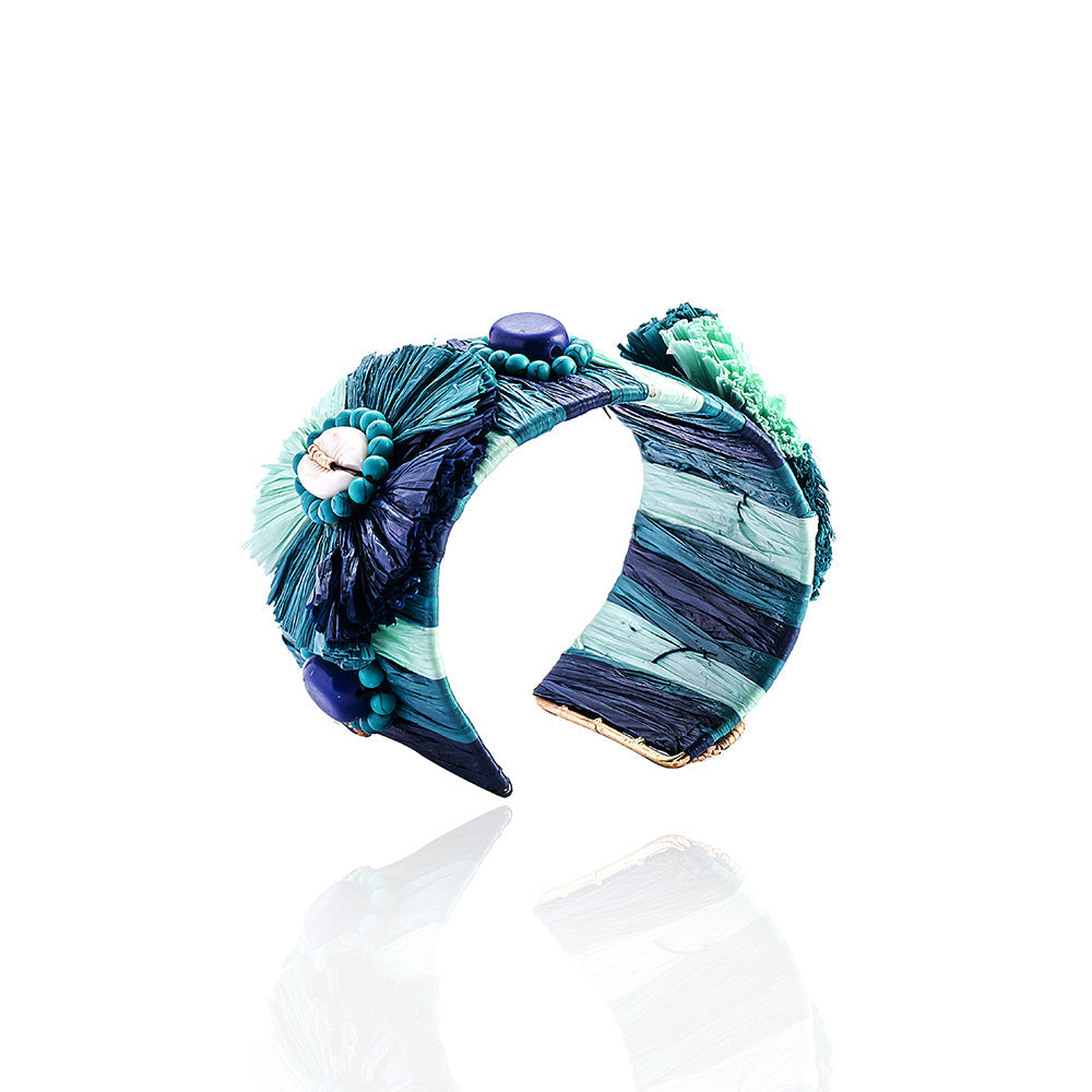 Bracelet jonc ajustable Rivages lointains
