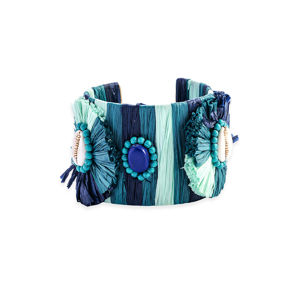 Bracelet jonc ajustable Rivages lointains