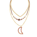 Collier lune décroissante