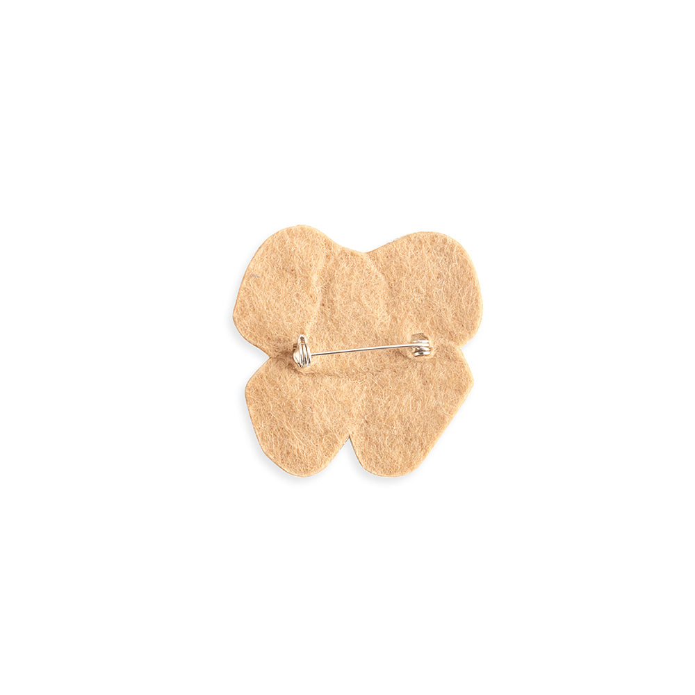 Broche papillon des forêts bleu ciel