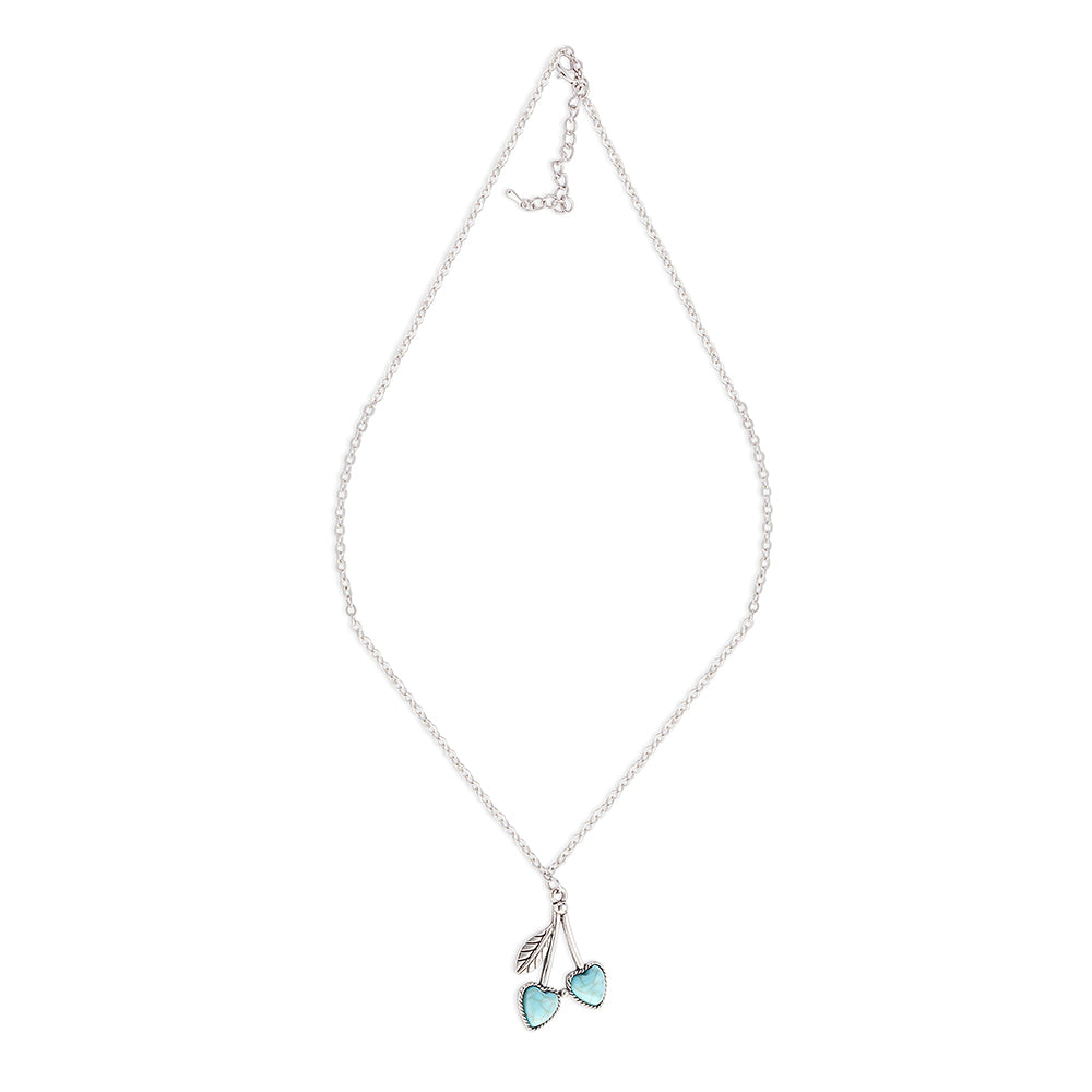 Collier cœurs pendants