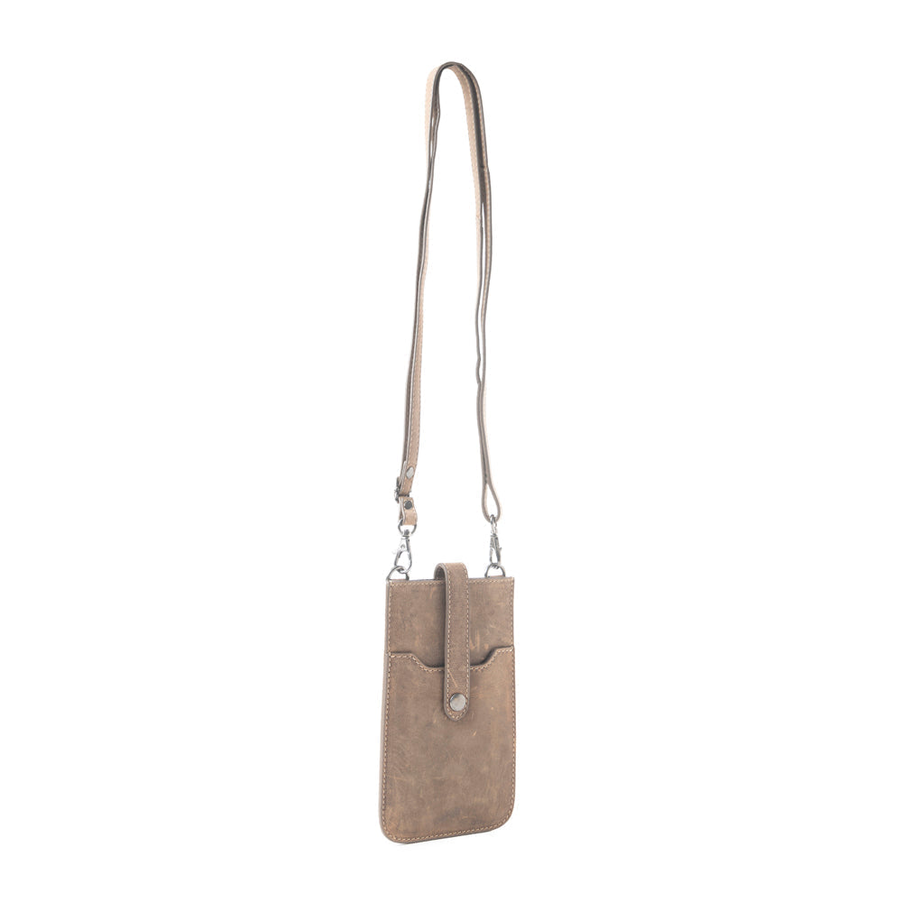 Sac pour téléphone portable Golden Canyon couleur camel