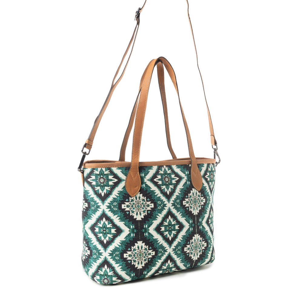 Sac fourre-tout Étoiles du ciel du désert turquoise