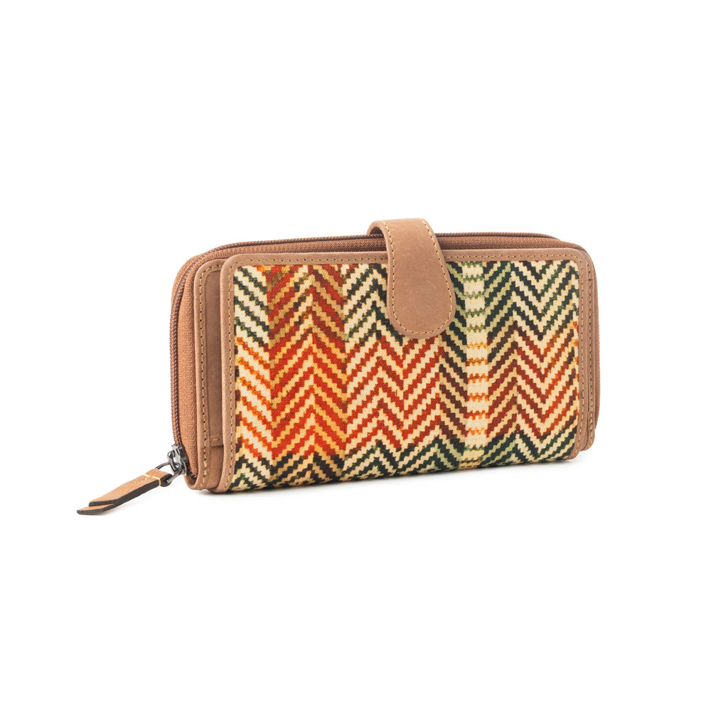 Portefeuille Harvest Chevron multicolore