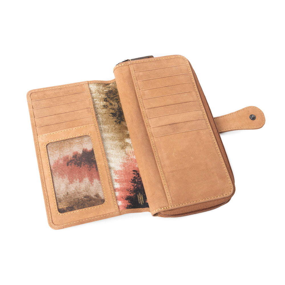 Portefeuille Harvest Chevron multicolore