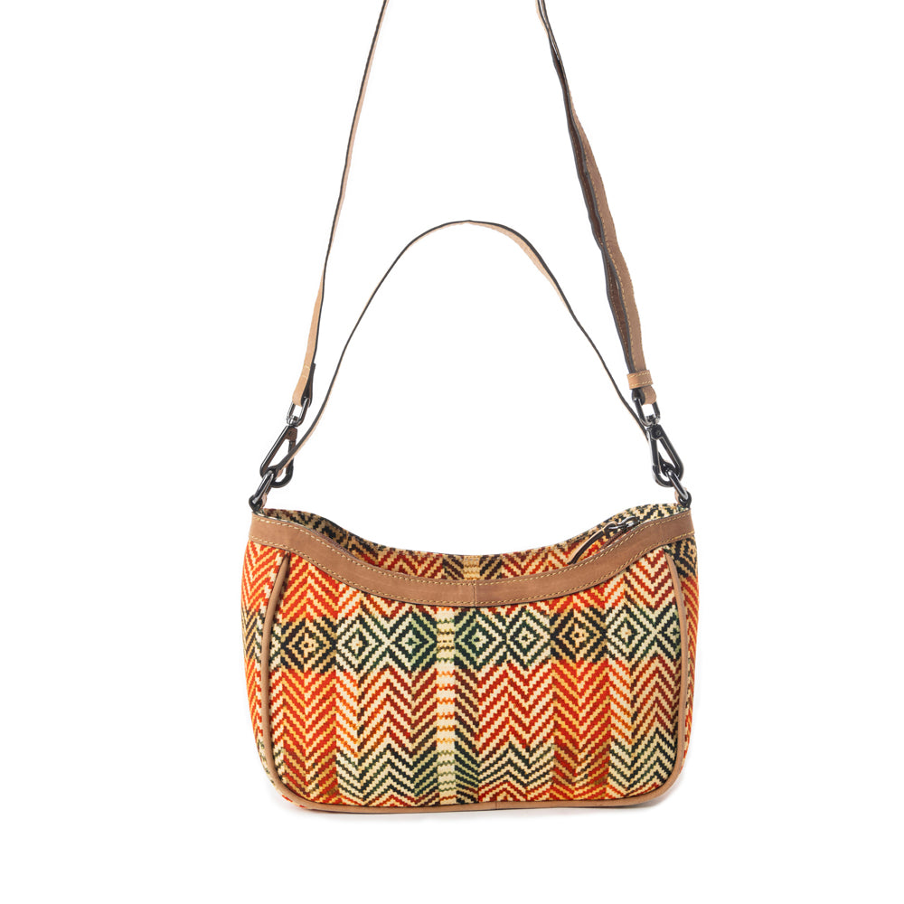Sac bandoulière Harvest Chevron orange