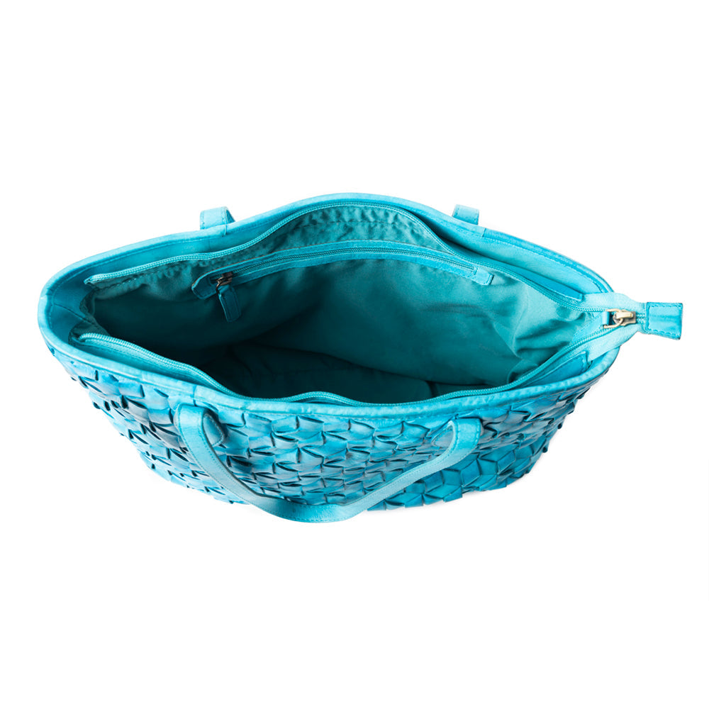 Sac fourre-tout Aqua Prism bleu