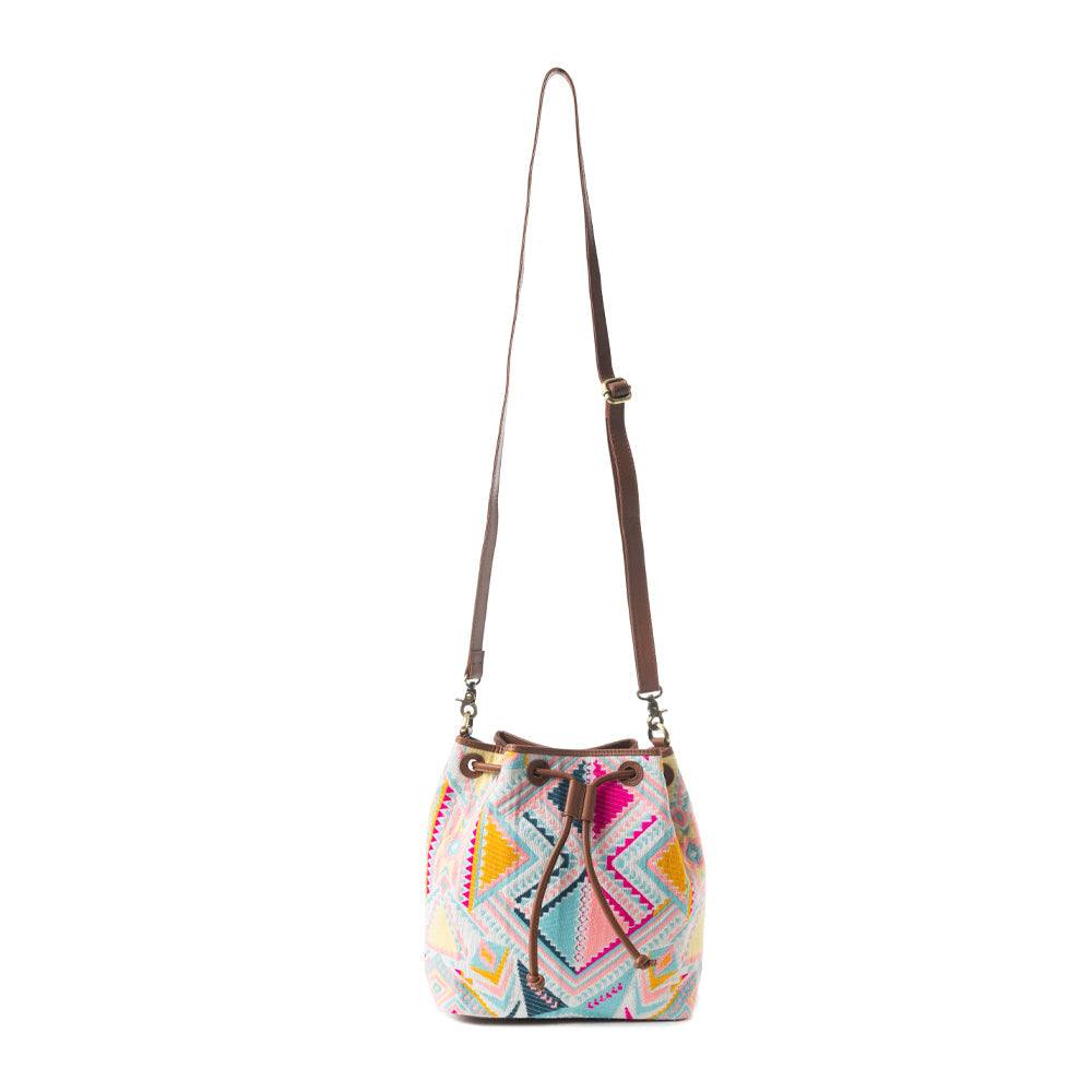 Sac seau Pastel Desert Sunrise rose