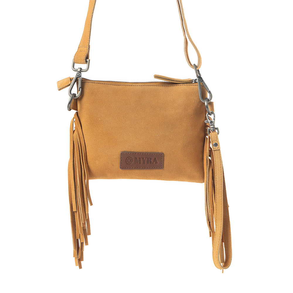 Sac bandoulière Desert Wing en marron