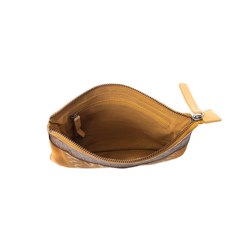 Sac bandoulière Desert Wing en marron