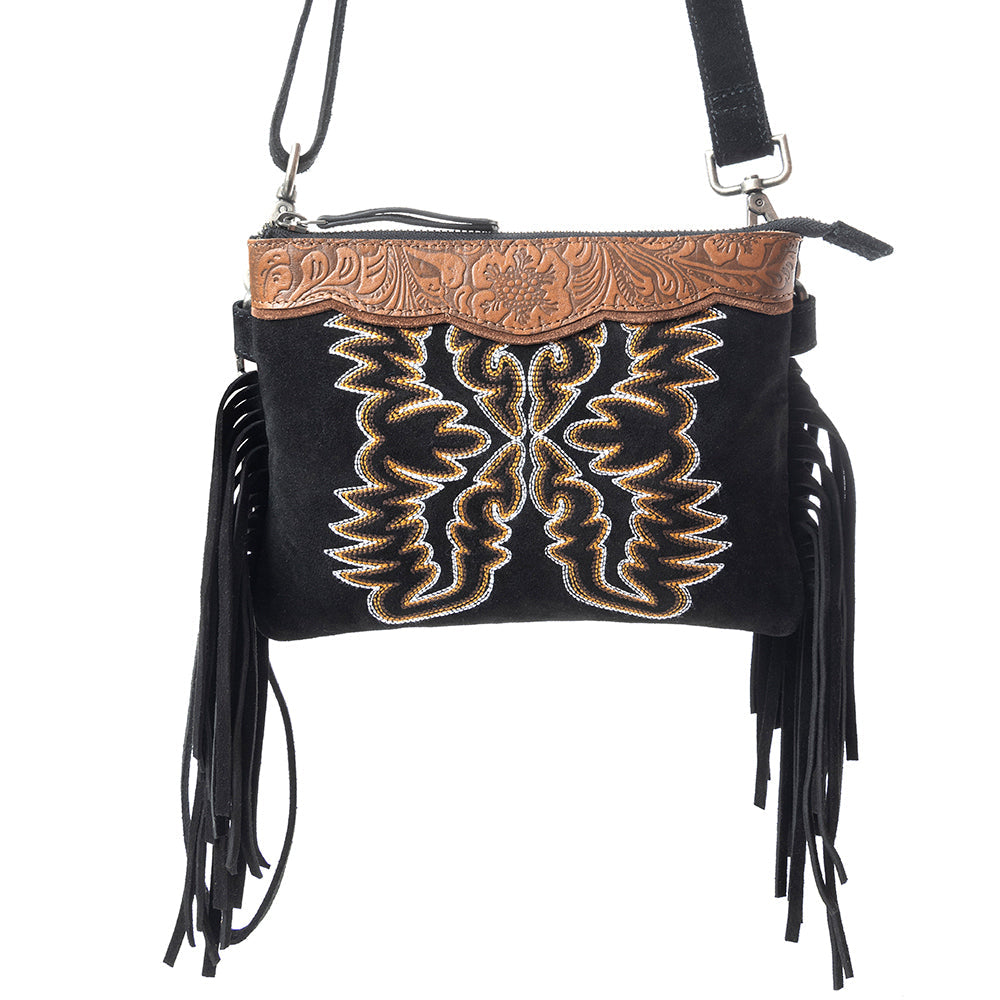Sac bandoulière Desert Wing noir