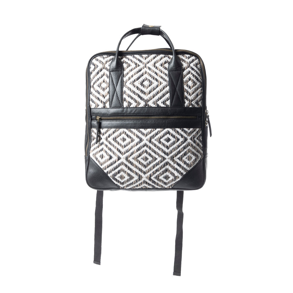 Sac à dos Meadow de Grasslands Noir et Blanc