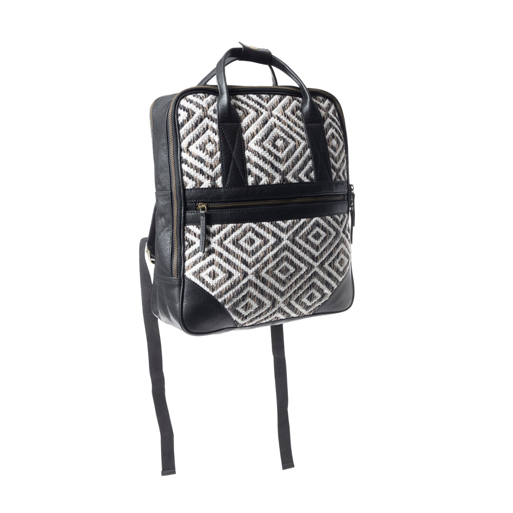 Sac à dos Meadow de Grasslands Noir et Blanc