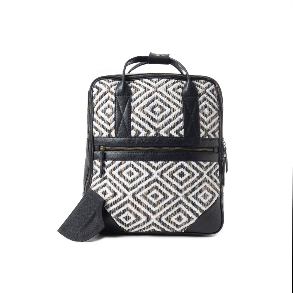 Sac à dos Meadow de Grasslands Noir et Blanc