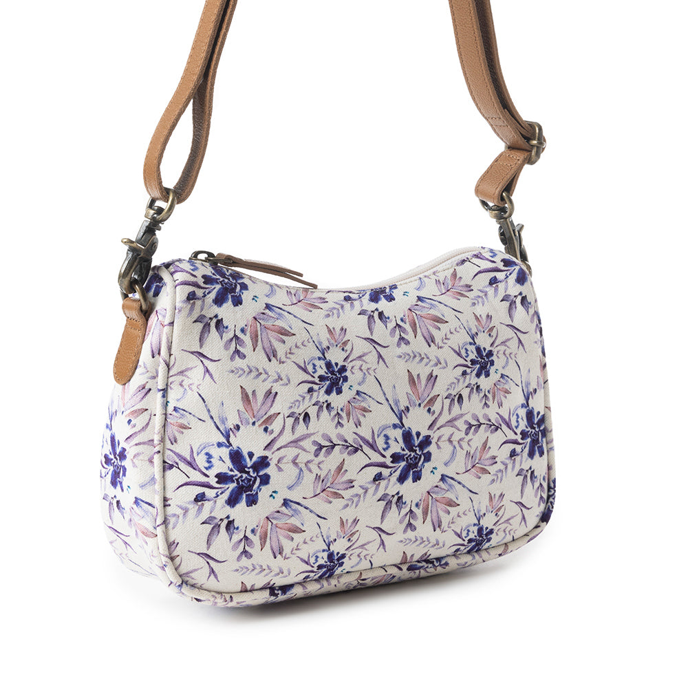 Sac à bandoulière Cottage Rose violet