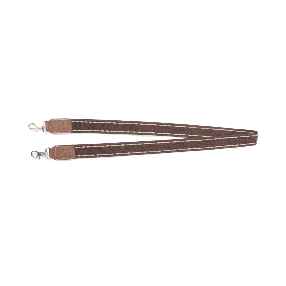 Sangle d'accessoire en toile Millingston marron foncé