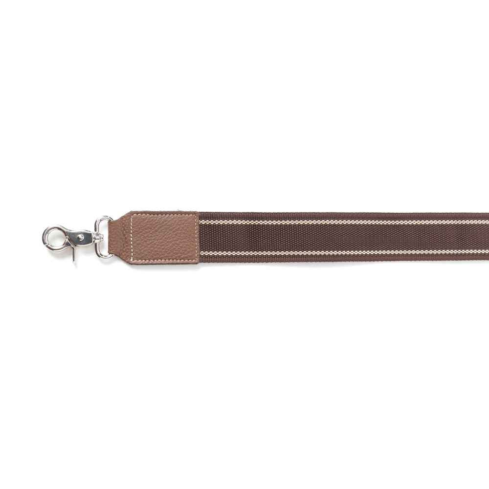 Sangle d'accessoire en toile Millingston marron foncé