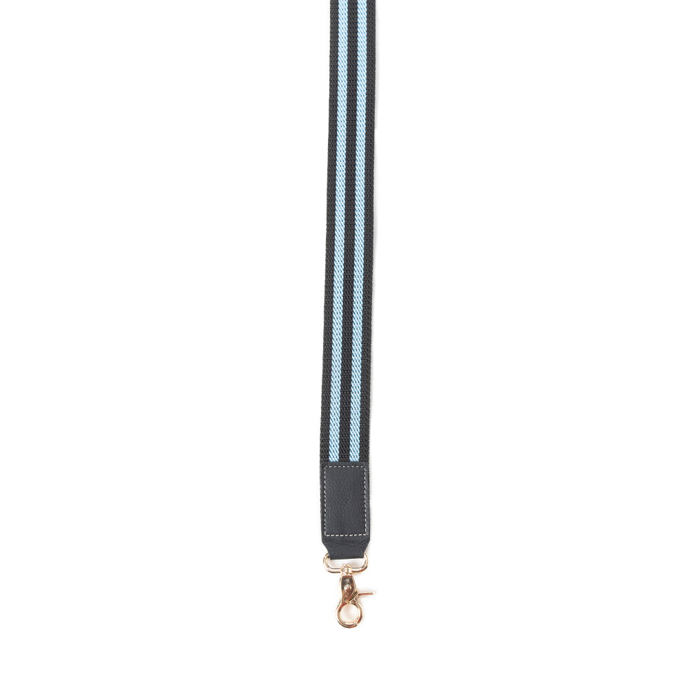 Sangle accessoire en toile Millingston bleu ciel et bleu foncé