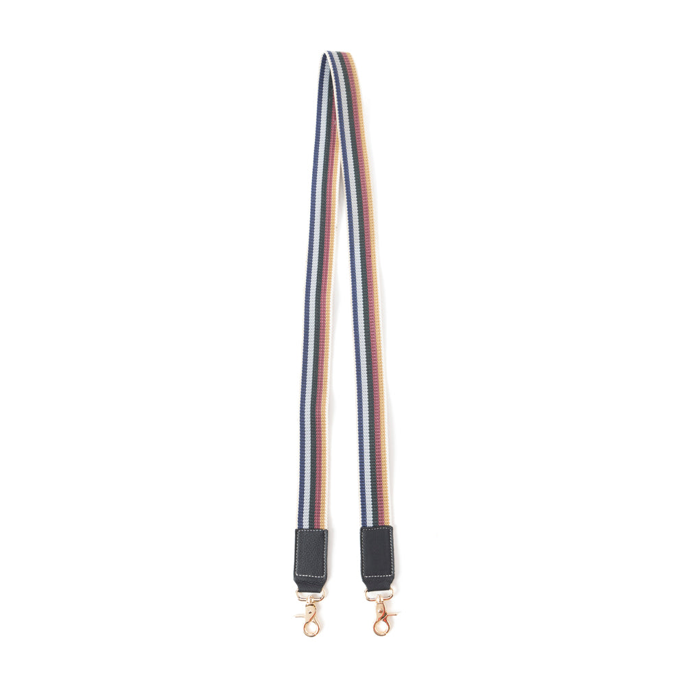 Sangle d'accessoire en toile Millingston, bleue et rouge