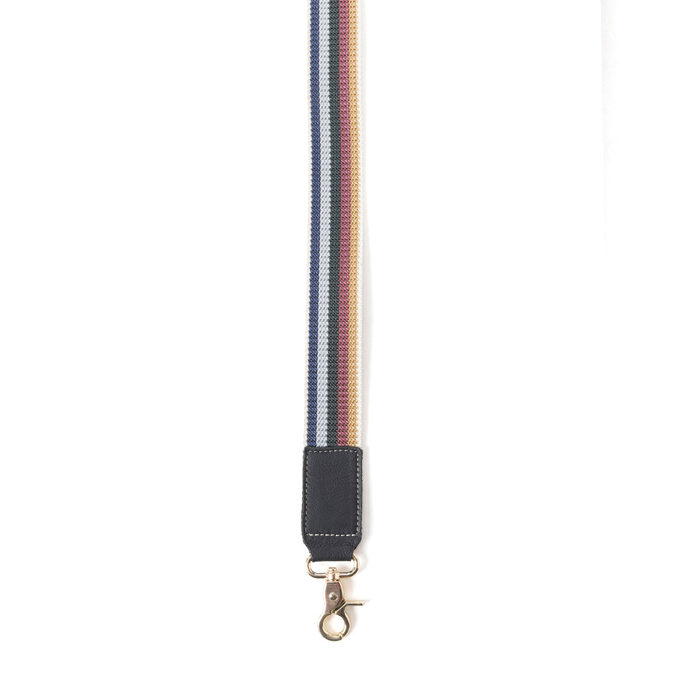 Sangle d'accessoire en toile Millingston, bleue et rouge