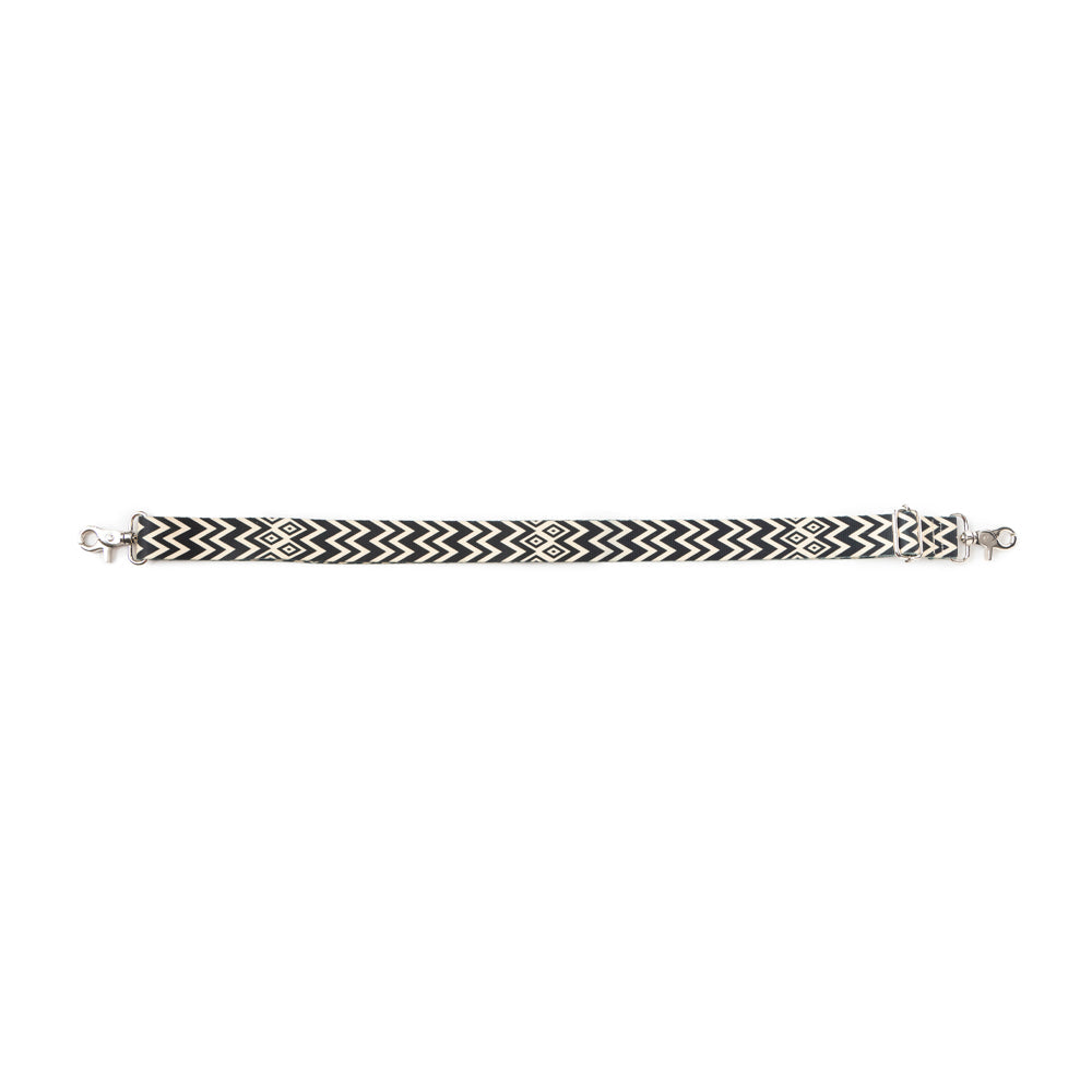 Dragonne pour Accessoire Vue Géométrique Noir et Blanc