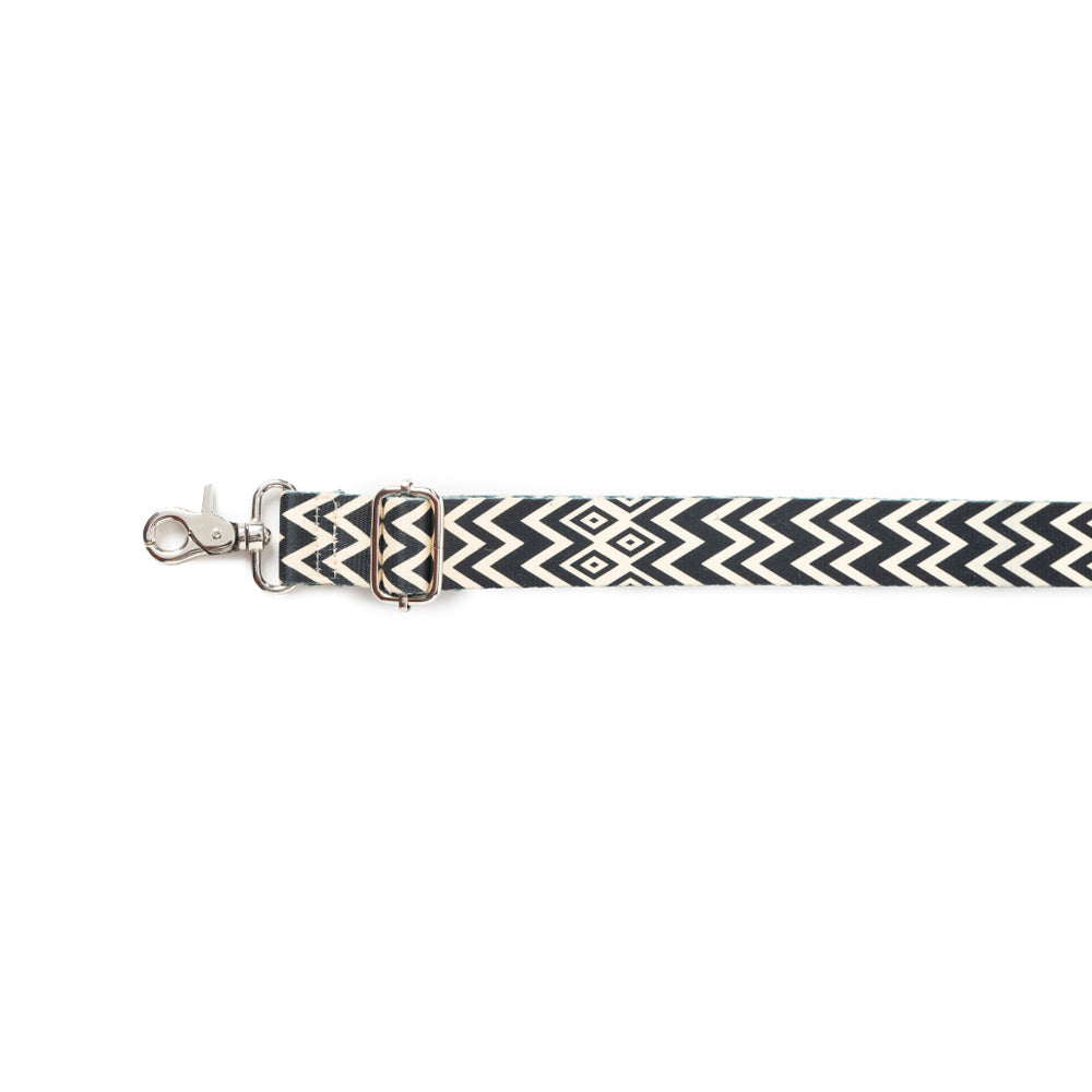 Dragonne pour Accessoire Vue Géométrique Noir et Blanc